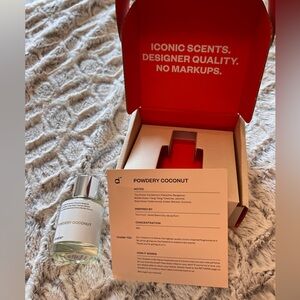 Dossier powdery coconut